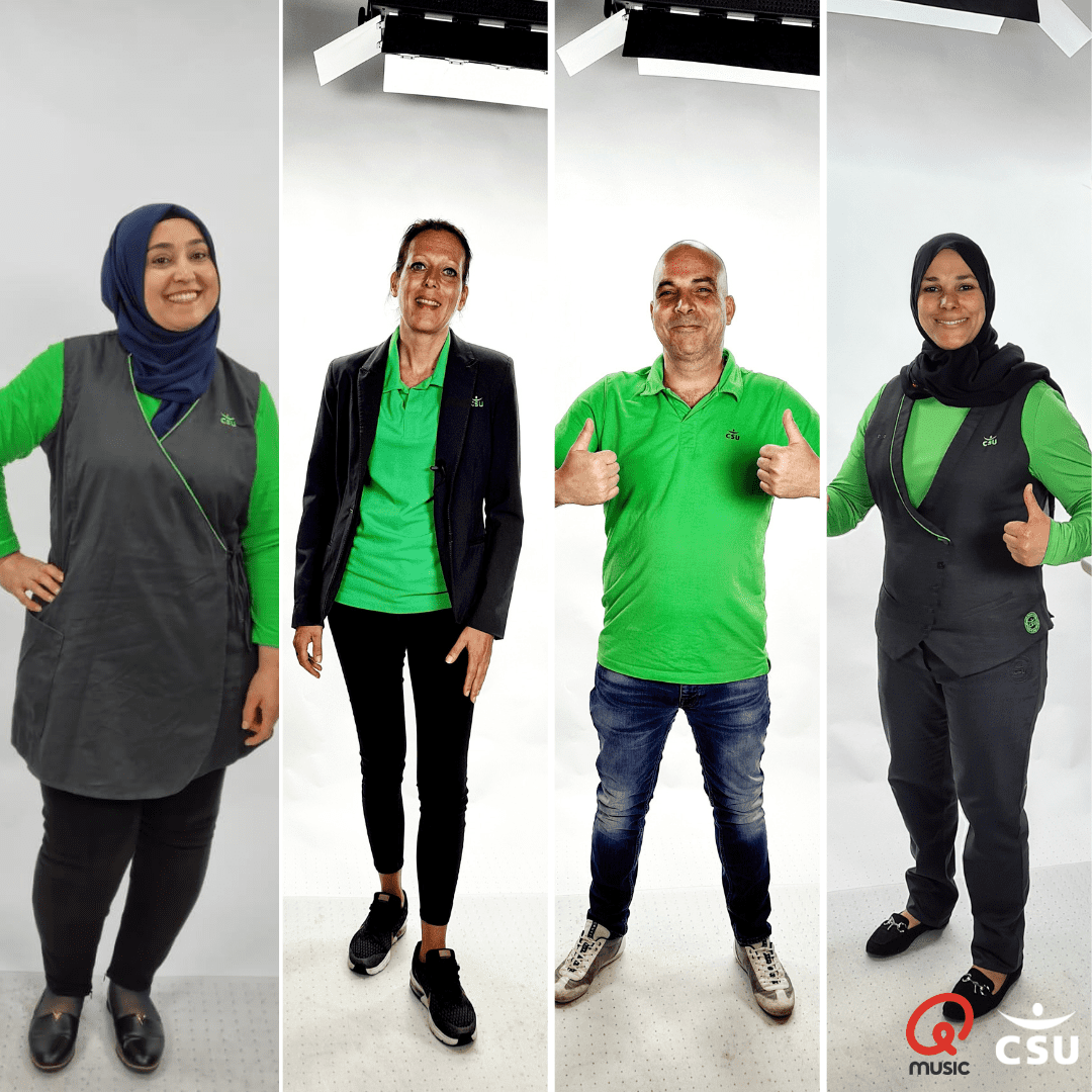 Q Music zet CSU collega’s in de spotlight. Angela, Nabila, Angel en Dilek