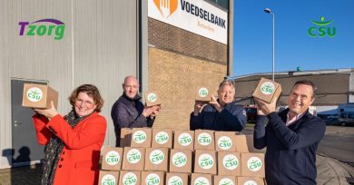 CSU en Tzorg doneren wederom 10.000 schoonmaakpakketten aan Voedselbank Nederland warm hart