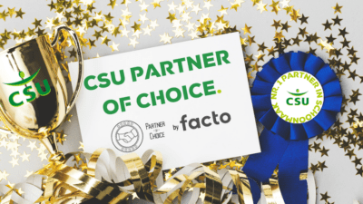 CSU uitgeroepen tot partner of choice door Facto