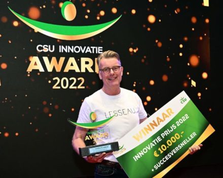 No-Touch Blokzeep Dispenser wint CSU Innovatie Award 2022
