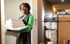 Schoonmaak hotels csu linnengoed aanvullende dienst