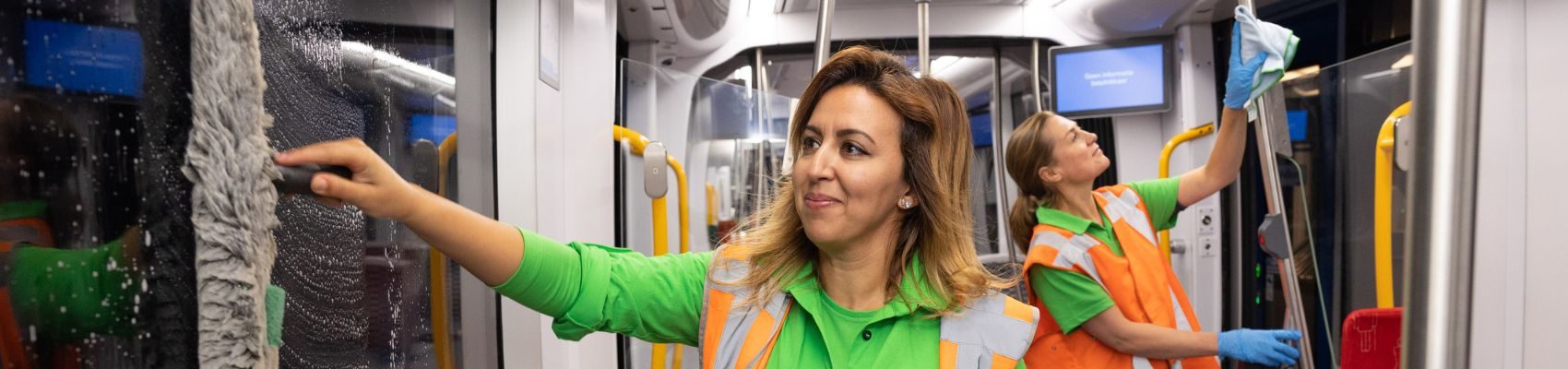 Schoonmaak openbaar vervoer csu