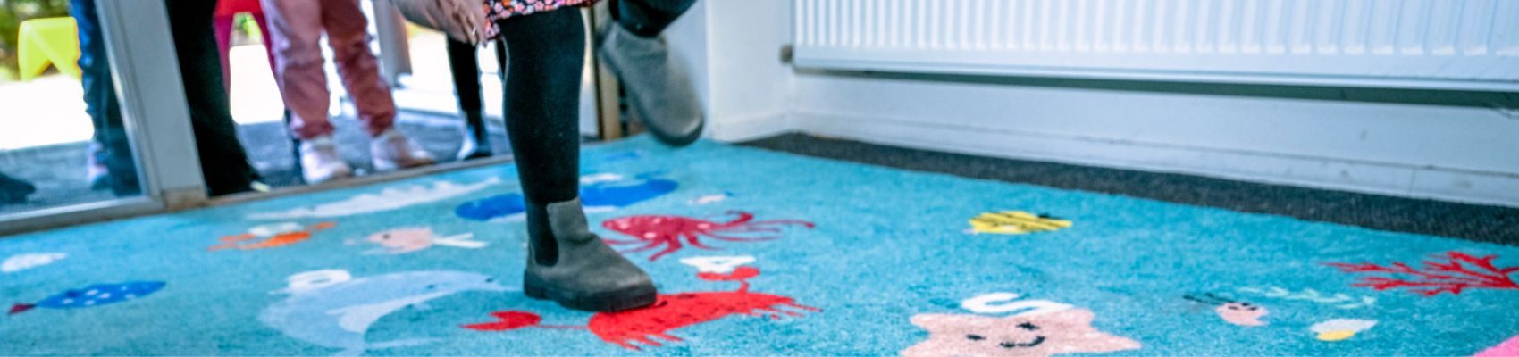 Schoonmaak kinderopvang csu droogloopmat