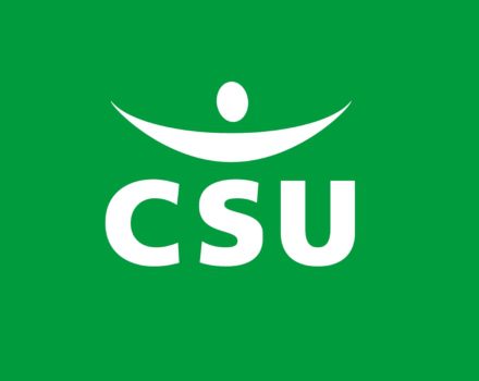 Logo CSU - diapositief