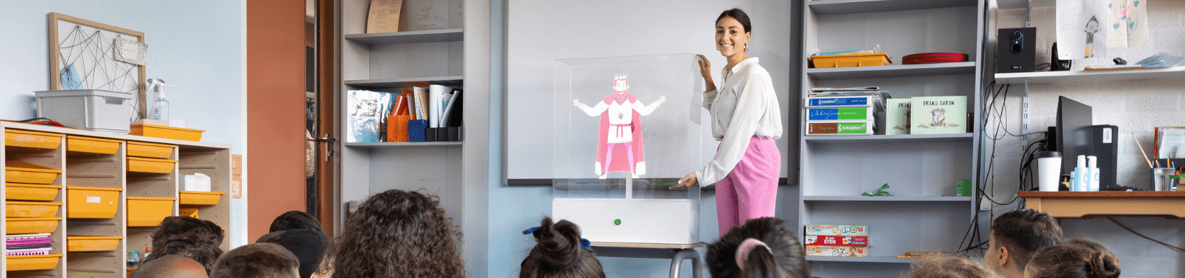 Prins darin hulp bij duurzame afvalscheiding voor kinderen en scholen samen scherp onderwijs