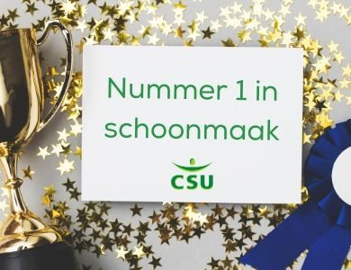Csu nummer 1 schoonmaak Service Management schoonmaakpartner