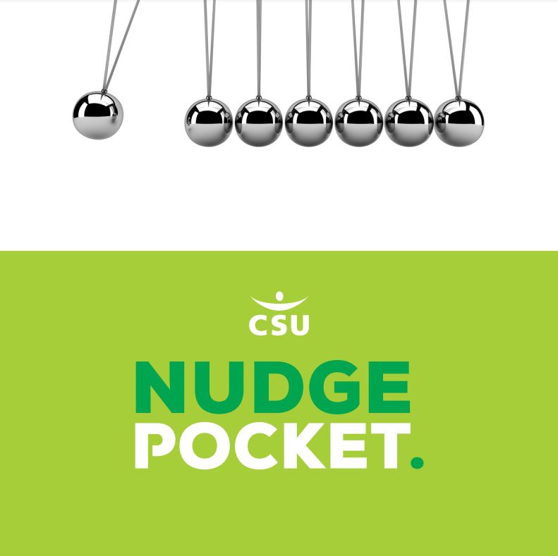 CSU Nudge Pocket Hospitality nudging