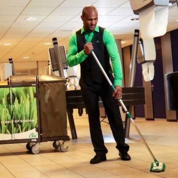 Schoonmaak toilet events