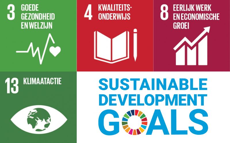 SDG Sustainable Development Goals duurzaam voor mens milieu en maatschappij samen scherp csu