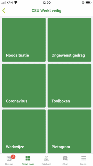 Wekt Veilig app csu in Jip