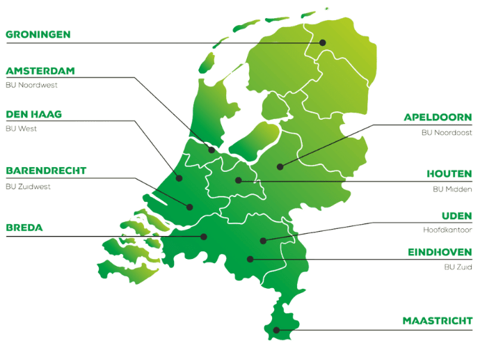 Landelijke dekking CSU