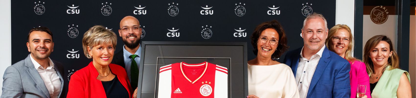 CSU tot 2030 schoonmaakpartner van de Johan Cruijff ArenA en sponsor van AFC Ajax
