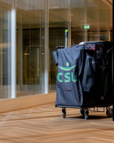 CSU verzorgt, in samenwerking met Apleona Netherlands BV, het schoonmaakonderhoud