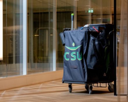 CSU verzorgt, in samenwerking met Apleona Netherlands BV, het schoonmaakonderhoud