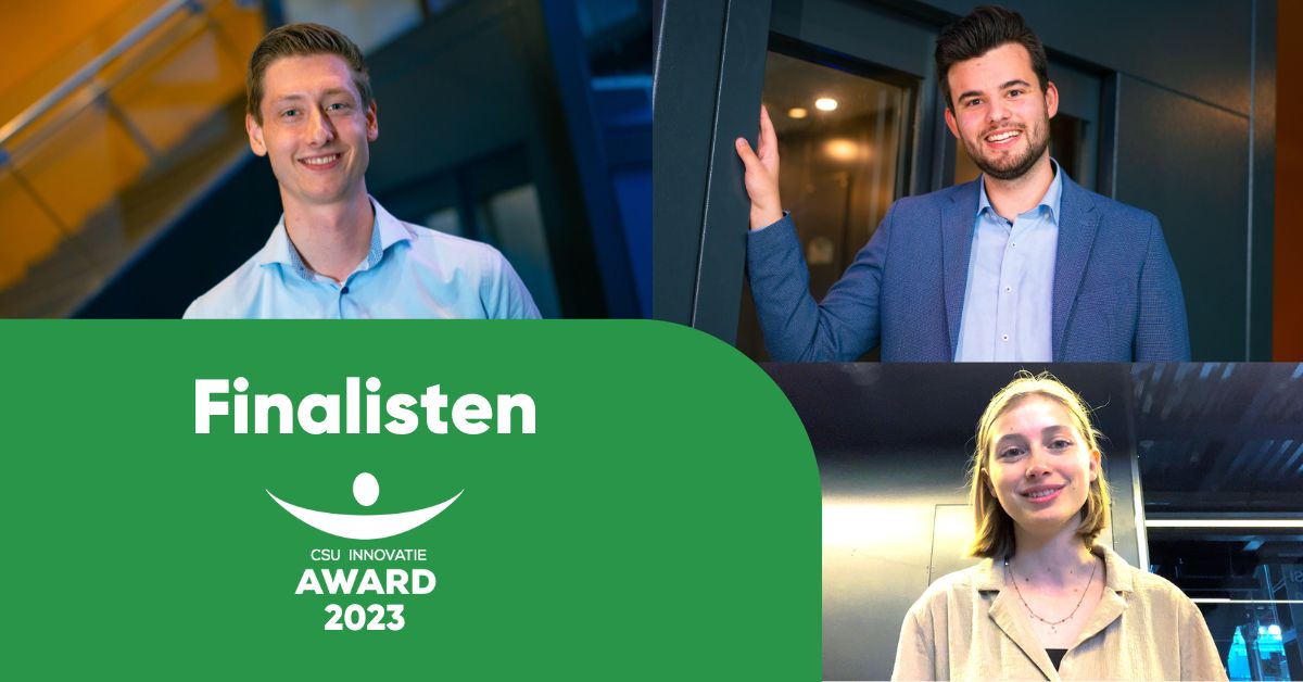 Finalisten CSU Innovatie Award 2023