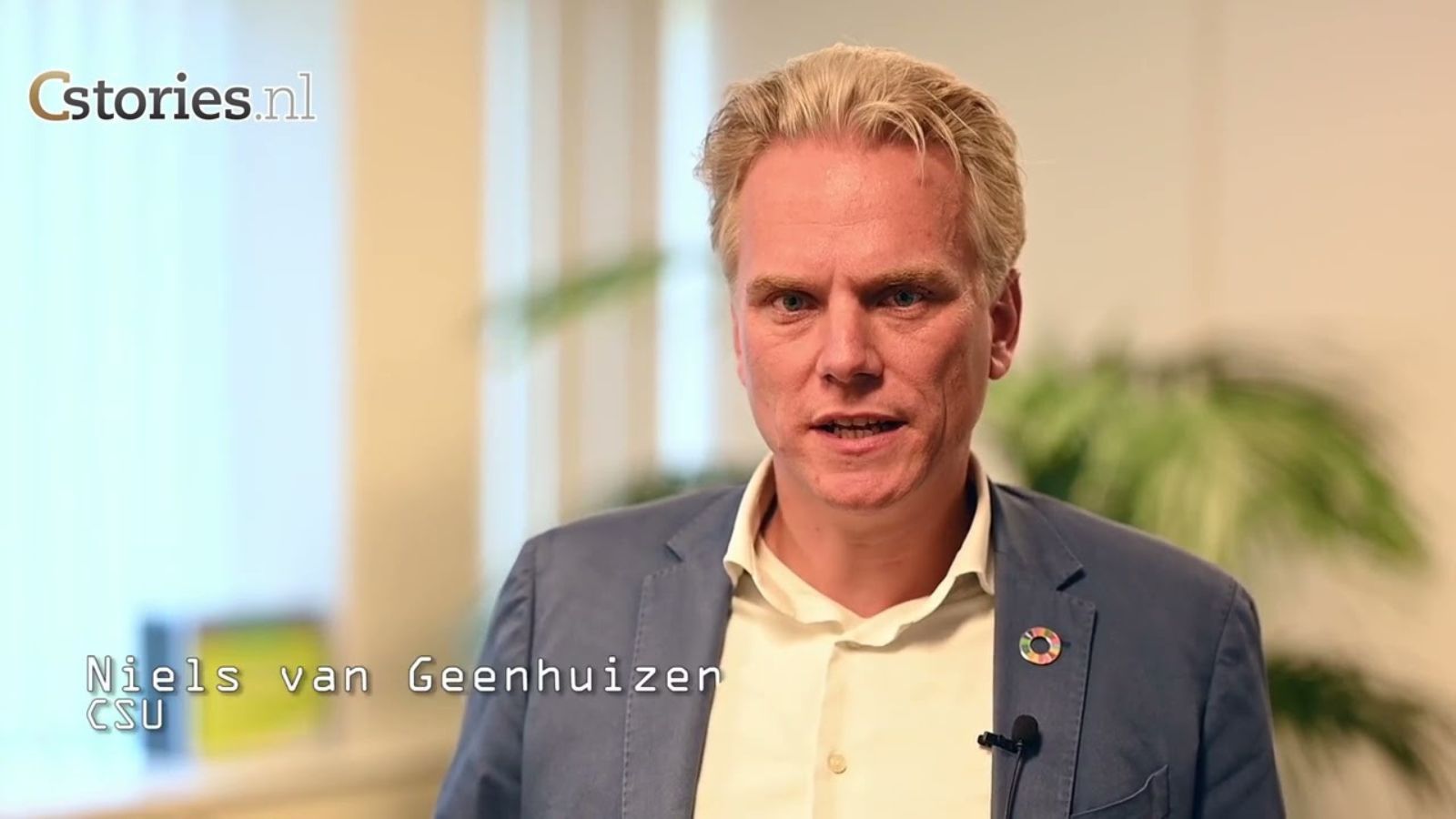 SD400 Niels van Geenhuizen, manager Duurzaamheid
