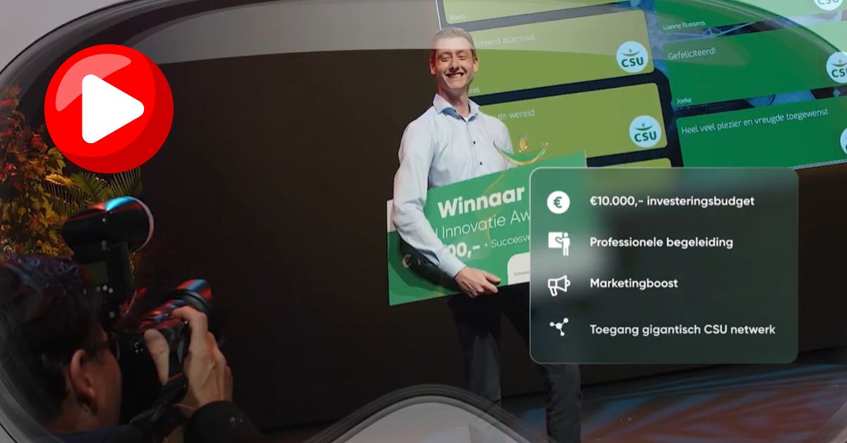 Lanceringsvideo CSU Innovatie Award 2024