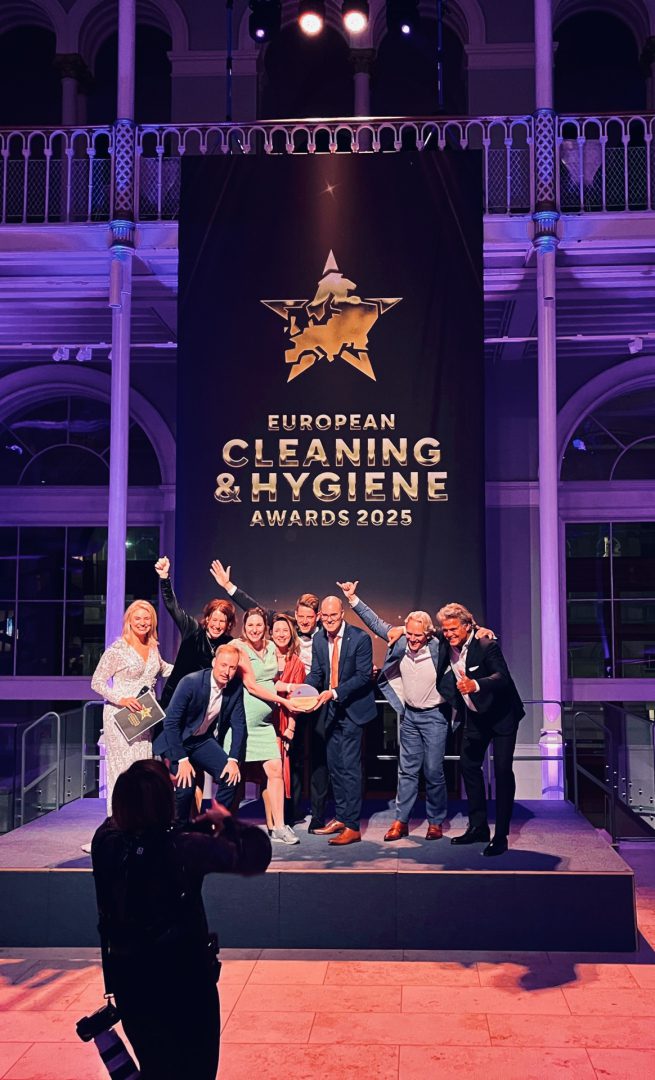 Asito, CSU en Gom winnen European Cleaning & Hygiene Award 2025 – Best Practice Service Provider